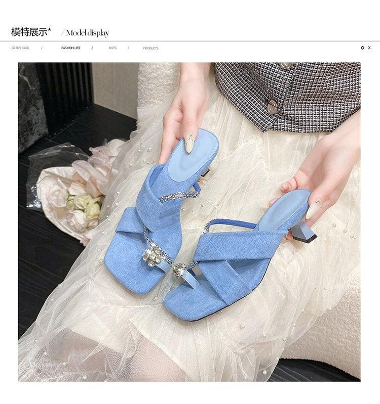 Women's Minimalist Pointed Toe Mules, Comfortable Hidden Heel Slip-On Sandals, Premium PU Leather Daily Commute Shoes, Non-Slip Outsole, Summer Casual Footwear